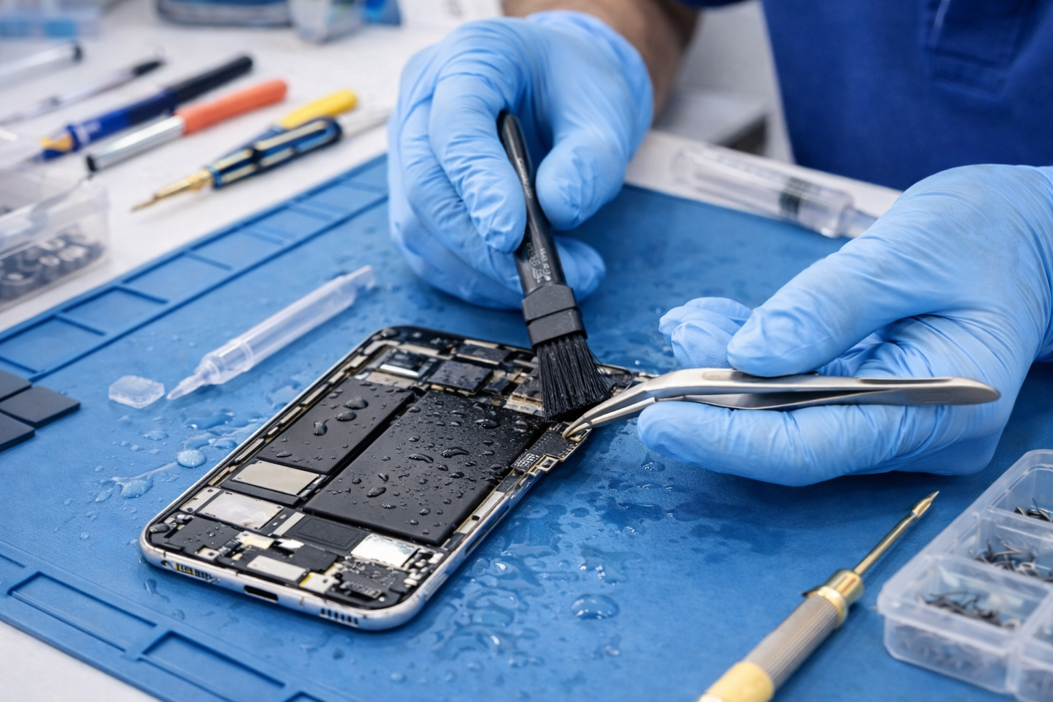 Water damage repair service